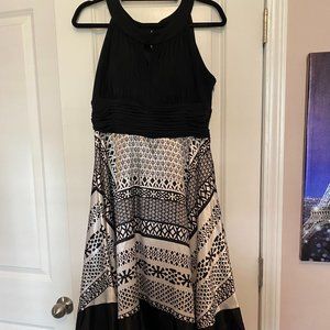 Melrose Scarf Sleeveless Midi Dress in size 16